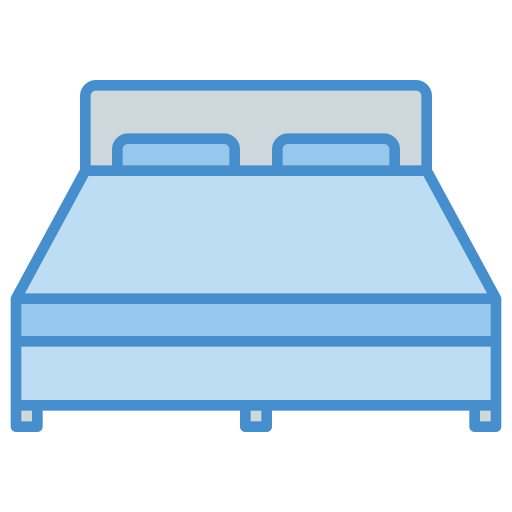 cama matrimonial icono gratis