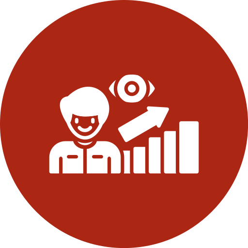 visión icono gratis