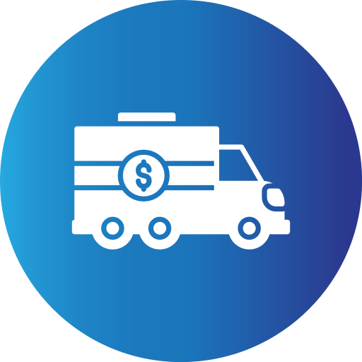 Bank truck - Free transportation icons