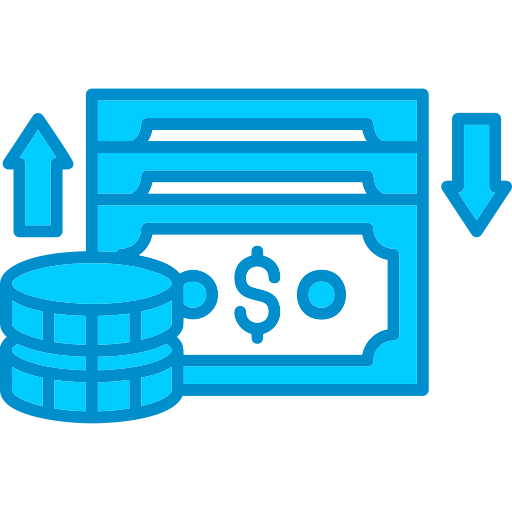 Cash flow - Free business and finance icons