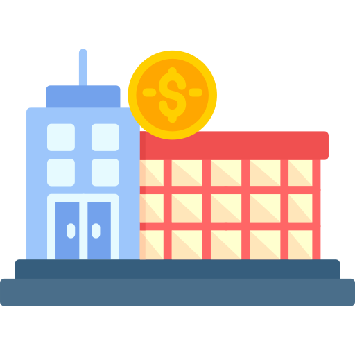 centro de negocios icono gratis