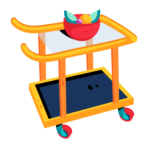 chariot alimentaire gratuit sticker