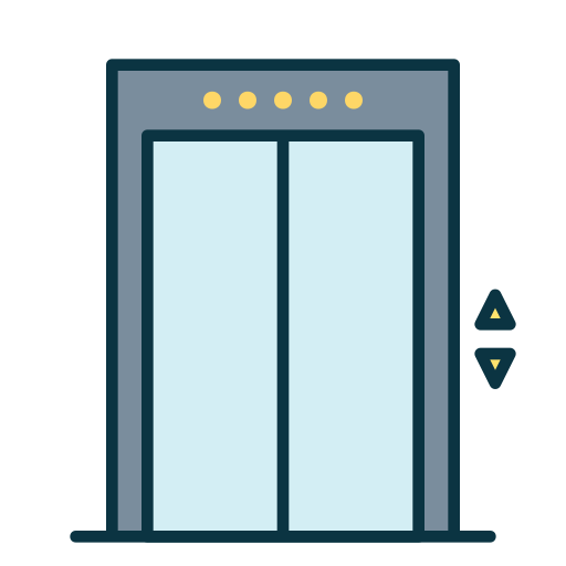 aufzug kostenlos Icon