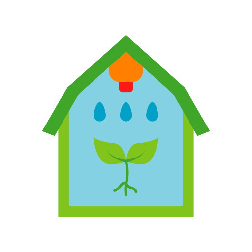 Зеленый дом бесплатно иконка Зеленый дом бесплатно иконка