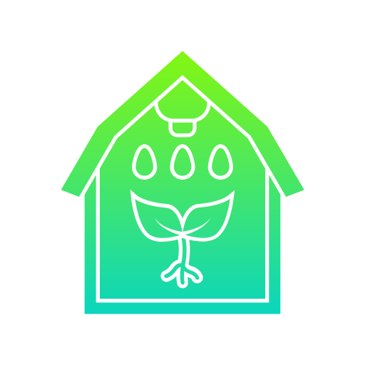 Зеленый дом бесплатно иконка Зеленый дом бесплатно иконка
