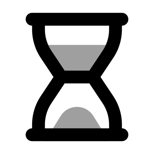 reloj de arena icono gratis