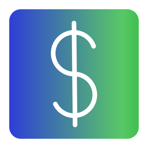 dólar grátis ícone dólar grátis ícone
