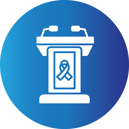 Tribune free icon