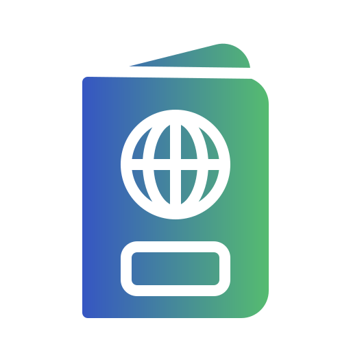 pasaporte icono gratis