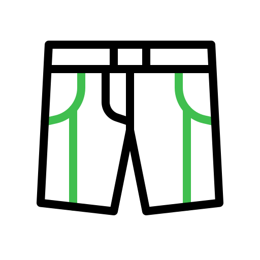 bermudas icono gratis