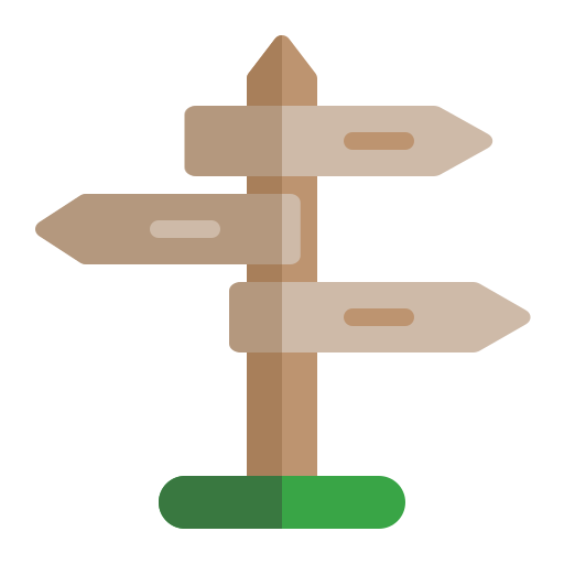 poteau indicateur Icône gratuit