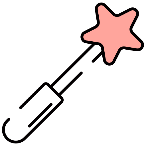 varita mágica icono gratis