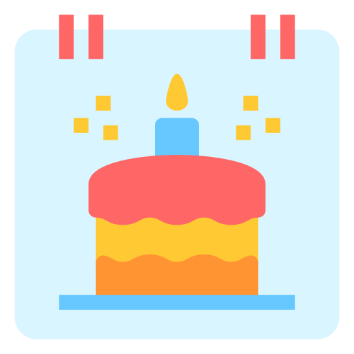 cumpleaños icono gratis