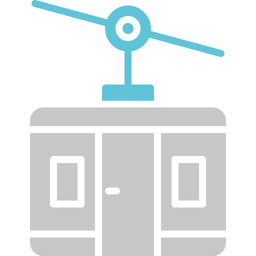 téléphérique Icône gratuit