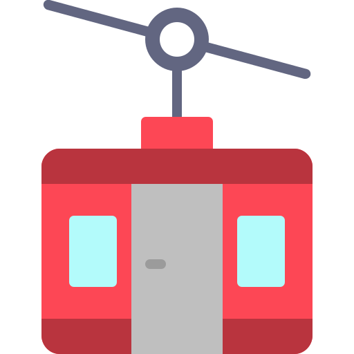 téléphérique Icône gratuit