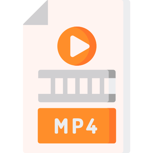 mp4 icono gratis