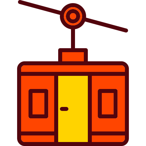케이블카 무료 아이콘