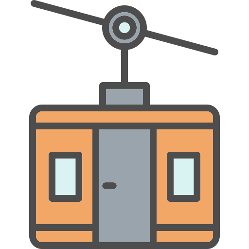 케이블카 무료 아이콘