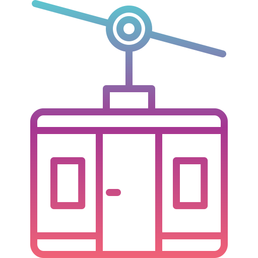 케이블카 무료 아이콘