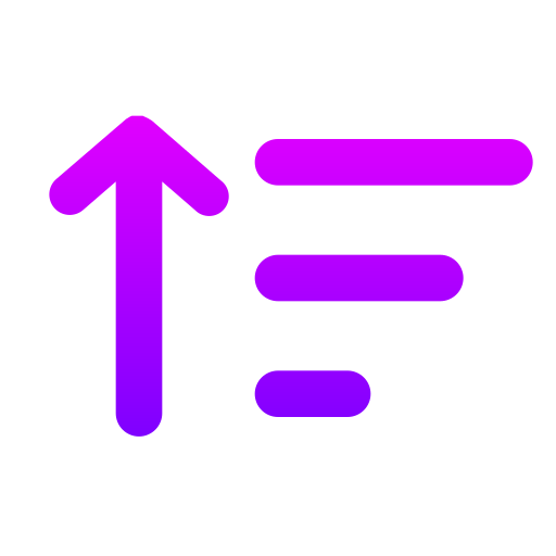sortieren kostenlos Icon