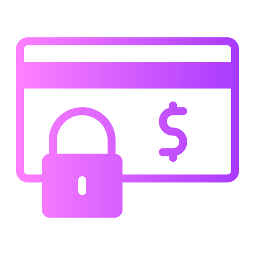 pago de seguridad icono gratis