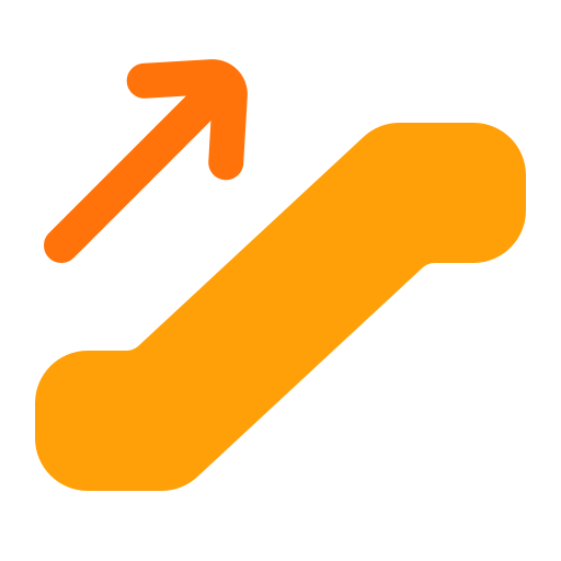 Escalator free icon Escalator free icon