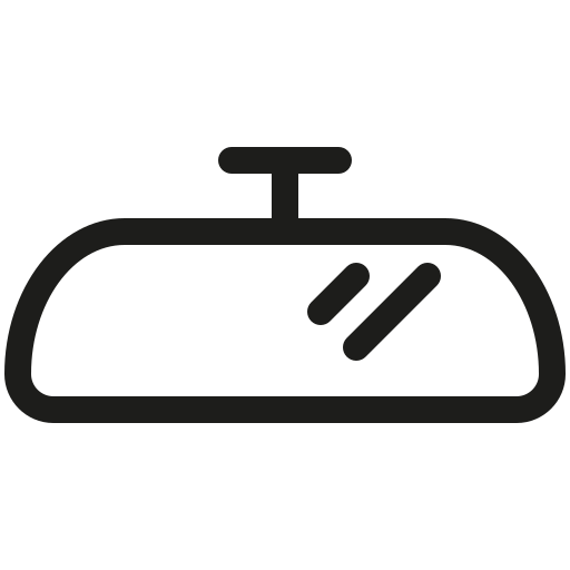 espejo retrovisor icono gratis