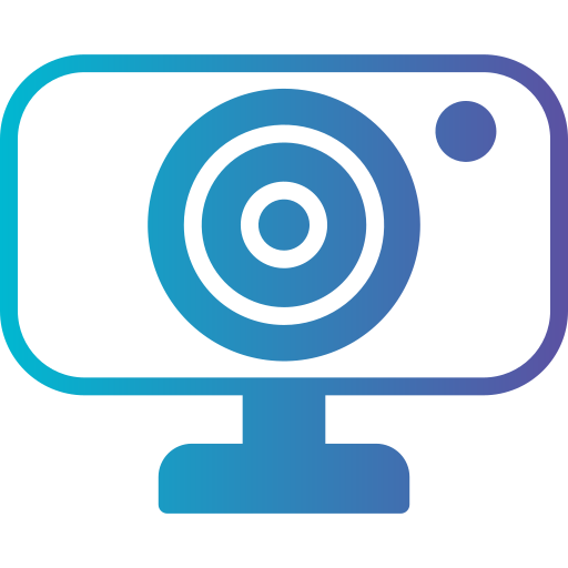 cámara web icono gratis