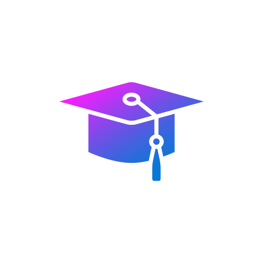 sombrero de graduado icono gratis