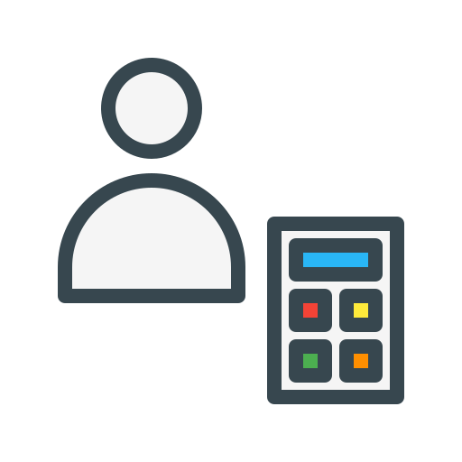 회계사 무료 아이콘