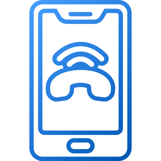Ringing phone free icon