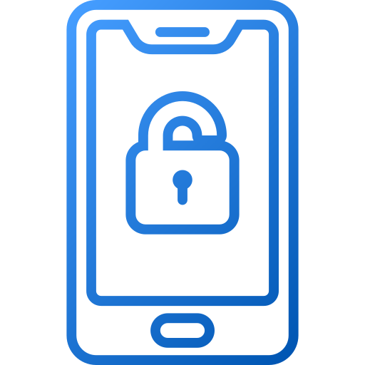 Lock phone - Free communications icons