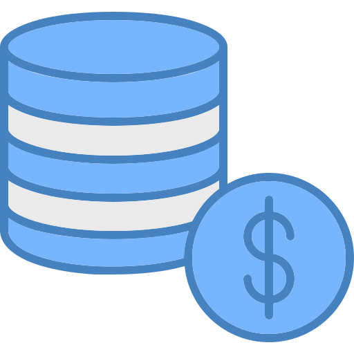 monedas icono gratis