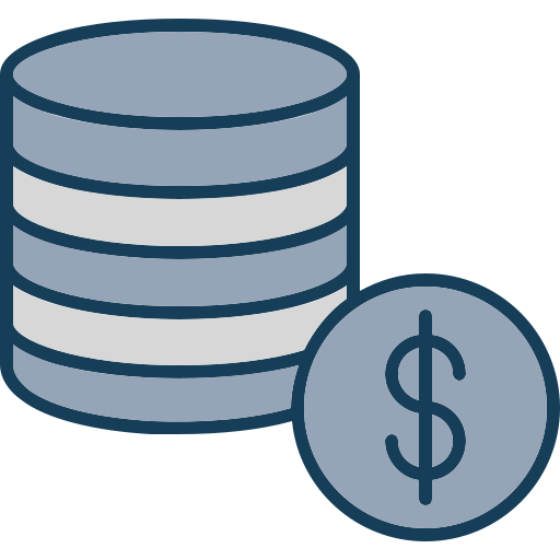 monedas icono gratis