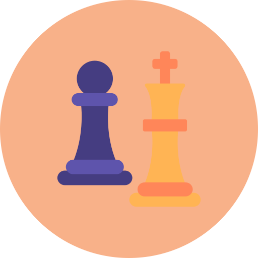 Peças de xadrez - ícones de esportes e competição grátis