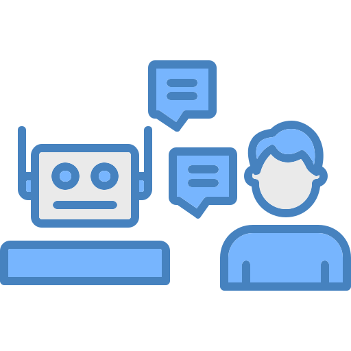 robot de chat icono gratis