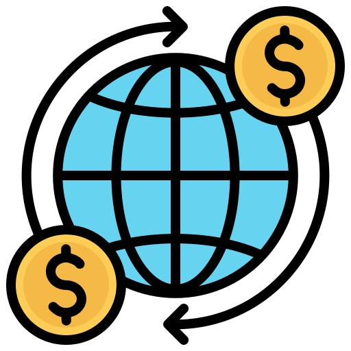 economia global icono gratis