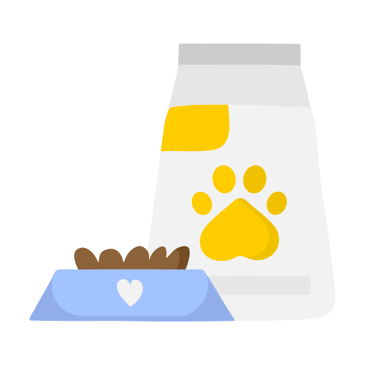 alimentos para mascotas icono gratis