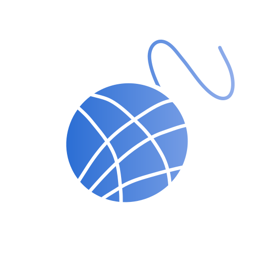 bola de hilo icono gratis