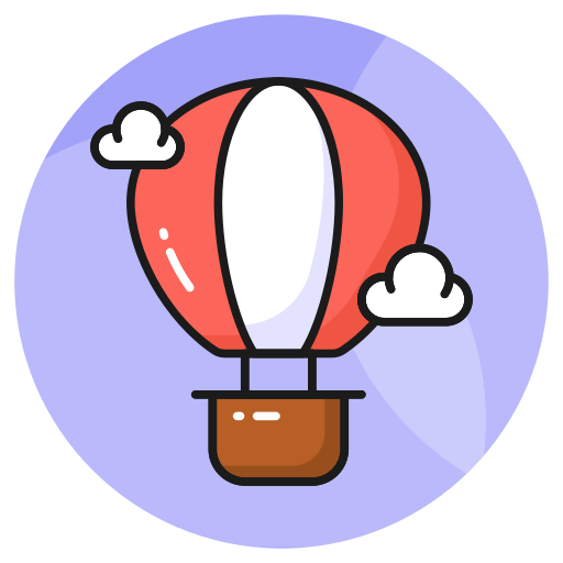 heißluftballon kostenlos Icon heißluftballon kostenlos Icon