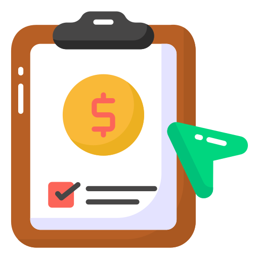 document financier Icône gratuit document financier Icône gratuit