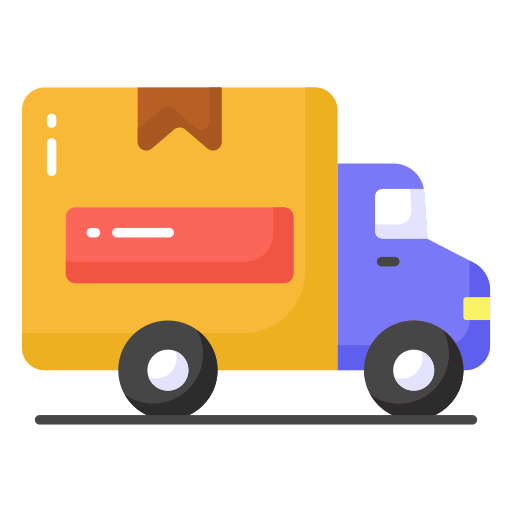 furgoneta de reparto icono gratis