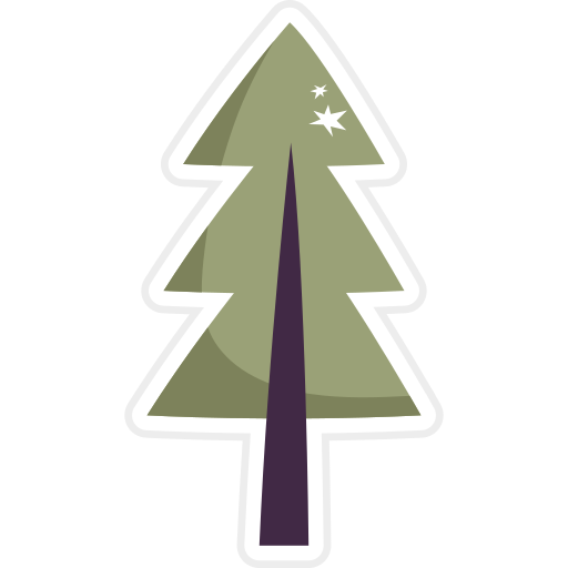 Pine Tree Stickers