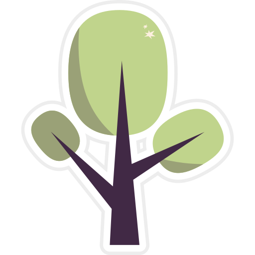Tree Stickers - Free nature Stickers