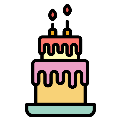 gâteau d'anniversaire Icône gratuit gâteau d'anniversaire Icône gratuit