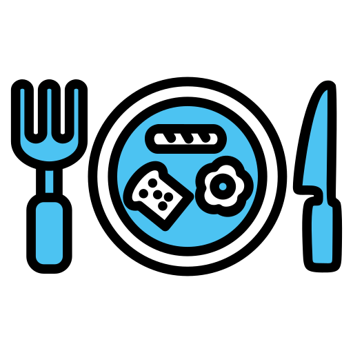 petit-déjeuner Icône gratuit