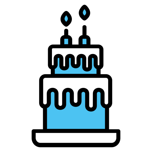 gâteau d'anniversaire Icône gratuit gâteau d'anniversaire Icône gratuit