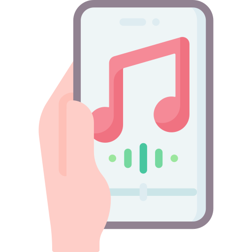 reprodutor de música grátis ícone