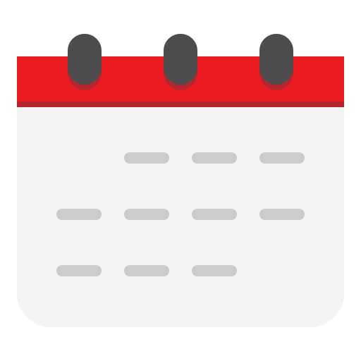 calendario icono gratis