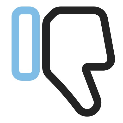 nicht gefallen kostenlos Icon